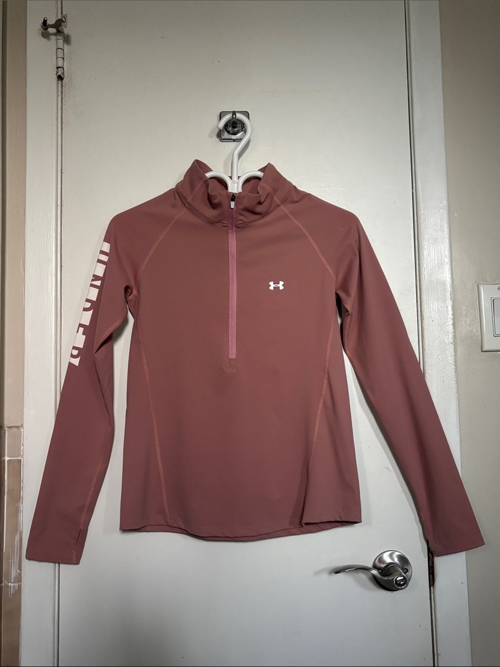 Under Armour Women's Mauve Quarter-Zip